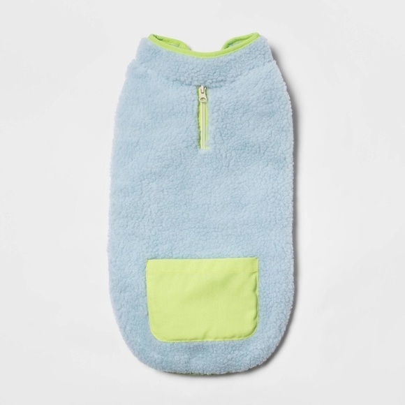 Sherpa Dog & Cat Vest Gray Aqua XS Boots & Barkley - Picture 3 of 4